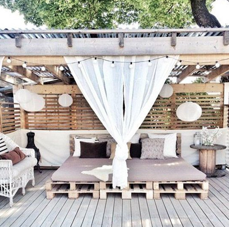 PREPARANDO LA TERRAZA PREPARANDO LA TERRAZA