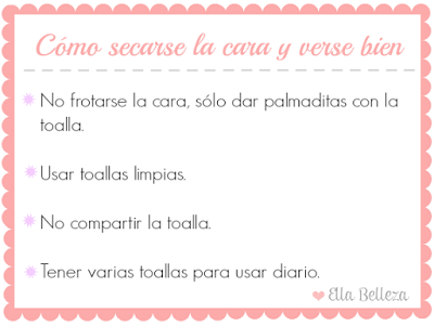 como secarse la cara como secarse la cara