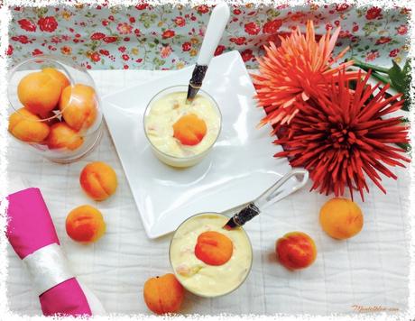 Crema de queso con albaricoque Crema de queso con albaricoque