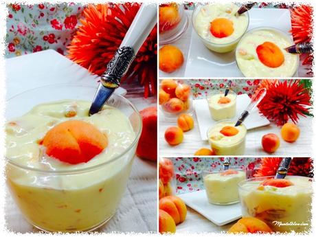 Crema de queso con albaricoque Crema de queso con albaricoque