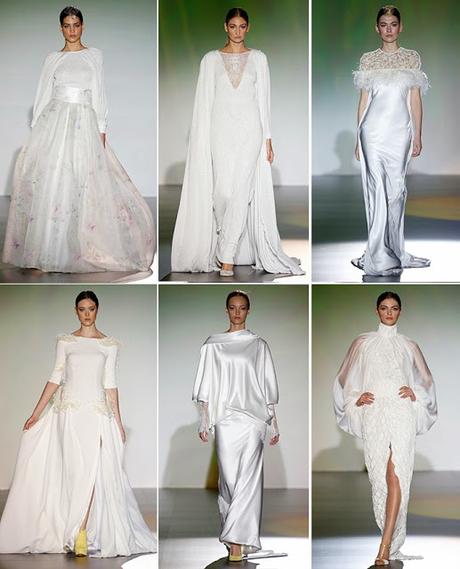 Barcelona Bridal Week: Isabel Sanchís, Inmaculada García, Cymbeline, Isabel Zapardiez, Ana Torres y Cabotine.