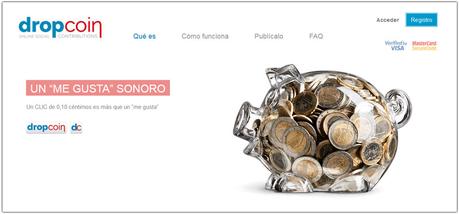 Agradece la creación de contenidos con Dropcoin Agradece la creación de contenidos con Dropcoin