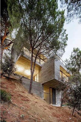 Casa de Hormigon, en Estilo Minimalista Casa de Hormigon, en Estilo Minimalista