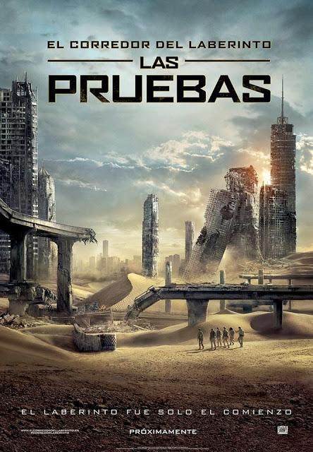 Primer tráiler oficial de 'El corredor del laberinto: Las pruebas' y primer póster promocional a conjunto Primer tráiler oficial de 'El corredor del laberinto: Las pruebas' y primer póster promocional a conjunto