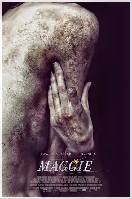 Arnold Schwarzenegger y Abigail Breslin en nuevos posters oficiales de MAGGIE