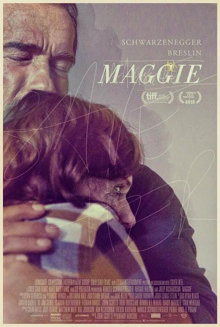 Arnold Schwarzenegger y Abigail Breslin en nuevos posters oficiales de MAGGIE