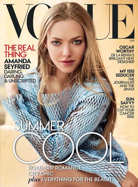 Amanda Seyfried posa para Vogue en esta increíble editorial