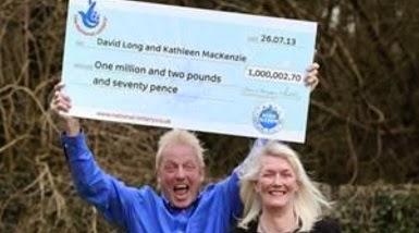Una pareja ganó dos veces la lotería