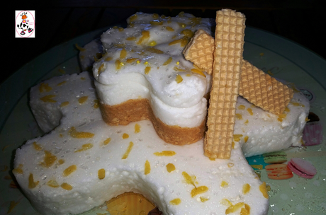 TARTA MOUSSE DE YOGUR CON RELLENO DE GELATINA DE LIMÓN