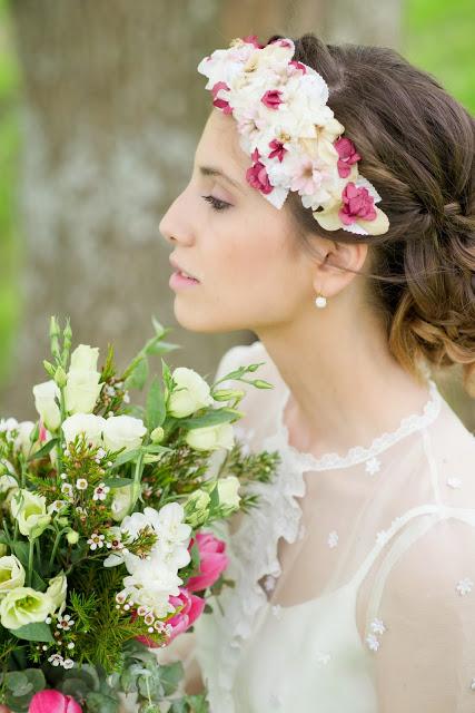 Novia de campo, yellow bells