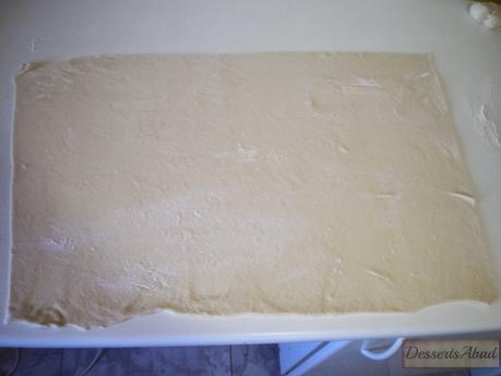 Pan lavash estirado Pan lavash estirado