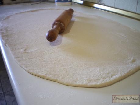 Pan lavash estirado Pan lavash estirado