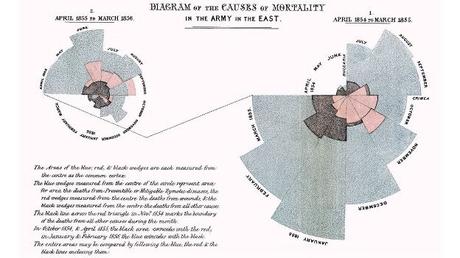 Diagrama de la rosa Florence Nightingale