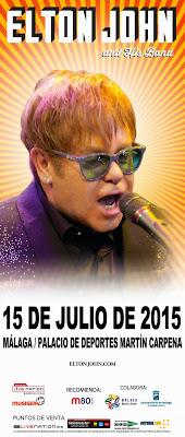 Elton John suma Málaga a su veraniega gira española
