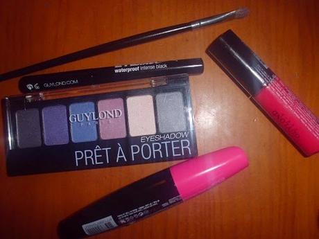 Lip Gloss MaxiVolume Guylond máscara de pestañas High Definition