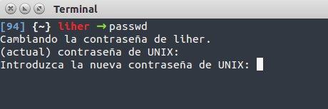 Como cambiar la contraseña de tu usuario en Ubuntu