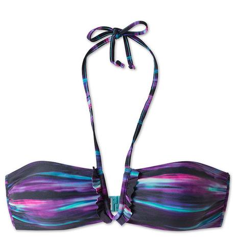 bandeau escote bikini