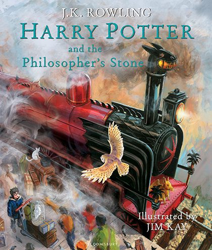 ¡Nueva imagen de la edición ilustrada de Harry Potter!