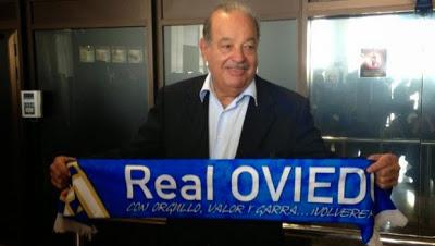 Carlos Slim, llega a Oviedo, Asturias Carlos Slim, llega a Oviedo, Asturias