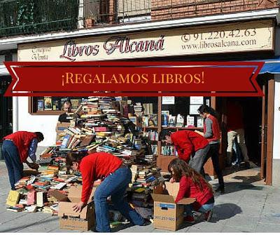 Libros Alcaná, una librería de viejo, da novelas gratis