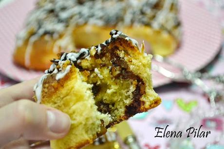 Pastelitos daneses de nueces pecanas y canela Pastelitos daneses de nueces pecanas y canela