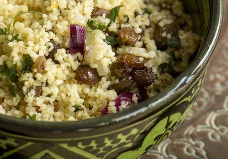 TABULÉ DE COUS COUS Y NARANJA