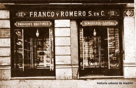 Franco y Romero, sombreros por la calle de Alcalá. Madrid, 1920