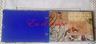 Libreta de mariposas estilo vintage Libreta de mariposas estilo vintage