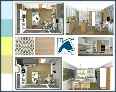 Proyecto de una Cocina en Granada diseños-de-cocinas-en-granada