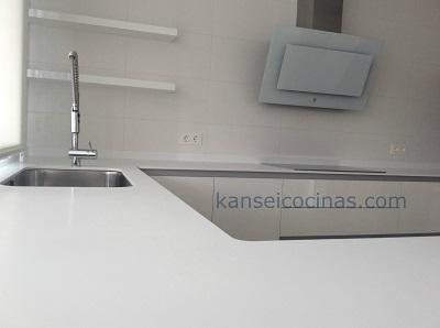 Proyecto de una Cocina en Granada encimeras-de-cocina