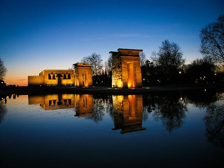 Cosas que tienes que hacer si visitas Madrid, por @GoEuro GoEuro - que ver en Madrid - Templo de Debod