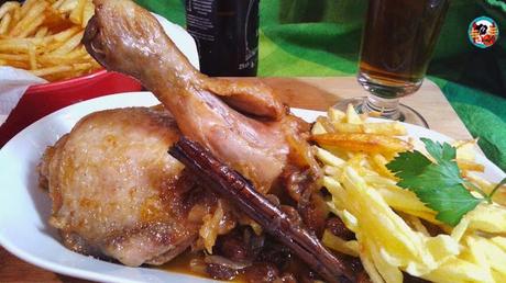 Pollo a la canela Pollo a la canela