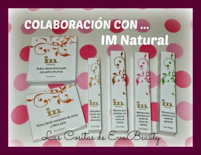 Colaboración con ... IM Natural (Cosmética natural)