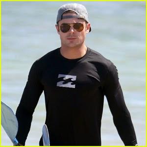 Zac Efron en  Oahu, Hawaii