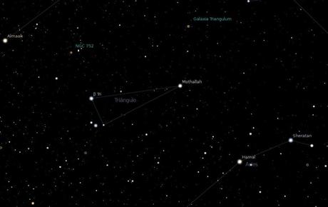 La Constelación del Triángulo Constelación_triángulo