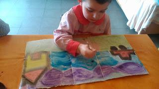 Pintando a mi familia ambientada en Peppa Pig Pintando a mi familia ambientada en Peppa Pig