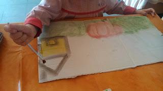 Pintando a mi familia ambientada en Peppa Pig Pintando a mi familia ambientada en Peppa Pig