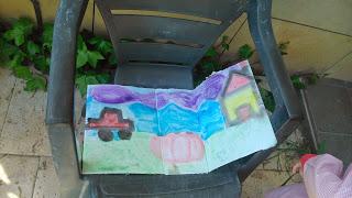 Pintando a mi familia ambientada en Peppa Pig Pintando a mi familia ambientada en Peppa Pig