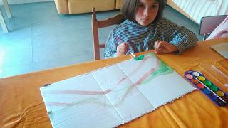 Pintando a mi familia ambientada en Peppa Pig Pintando a mi familia ambientada en Peppa Pig