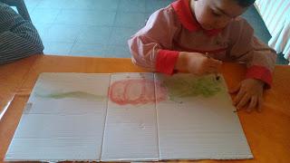 Pintando a mi familia ambientada en Peppa Pig Pintando a mi familia ambientada en Peppa Pig