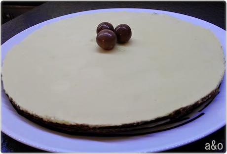 Tarta de dos chocolates Tarta de dos chocolates