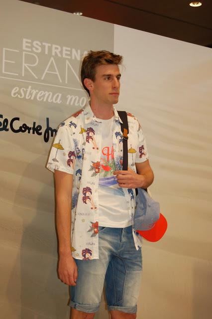 Desfile moda hombre primavera-verano El Corte Inglés de Gijón