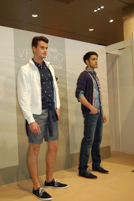 Desfile moda hombre primavera-verano El Corte Inglés de Gijón