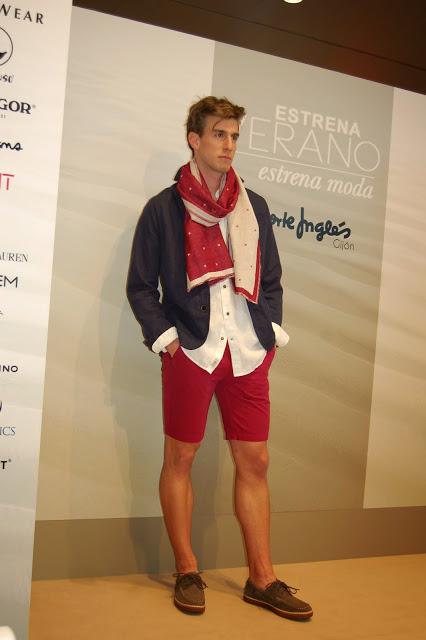 Desfile moda hombre primavera-verano El Corte Inglés de Gijón