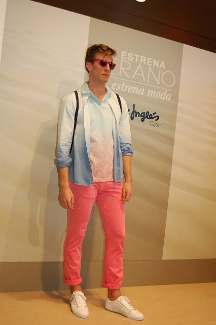 Desfile moda hombre primavera-verano El Corte Inglés de Gijón