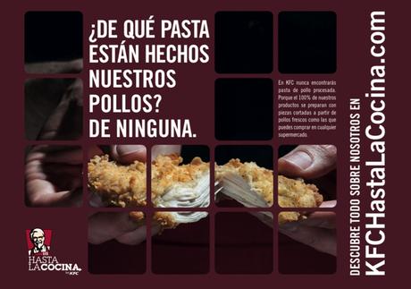 KFC quiere acabar con los mitos sobre su pollo en su nueva campaña #pollopollo