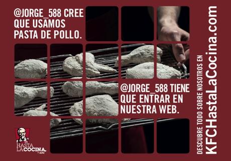 KFC quiere acabar con los mitos sobre su pollo en su nueva campaña #pollopollo