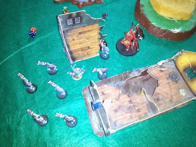 Guardia imperial vs Daemonkin Khorne vs Eldar, Purgar y Controlar Guardia imperial vs Daemonkin Khorne vs Eldar, Purgar y Controlar