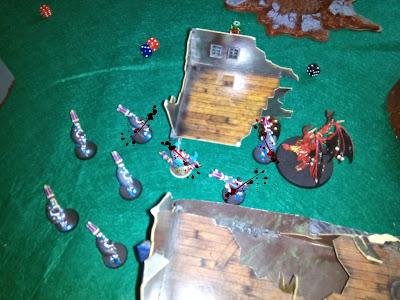 Guardia imperial vs Daemonkin Khorne vs Eldar, Purgar y Controlar Guardia imperial vs Daemonkin Khorne vs Eldar, Purgar y Controlar