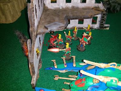 Guardia imperial vs Daemonkin Khorne vs Eldar, Purgar y Controlar Guardia imperial vs Daemonkin Khorne vs Eldar, Purgar y Controlar